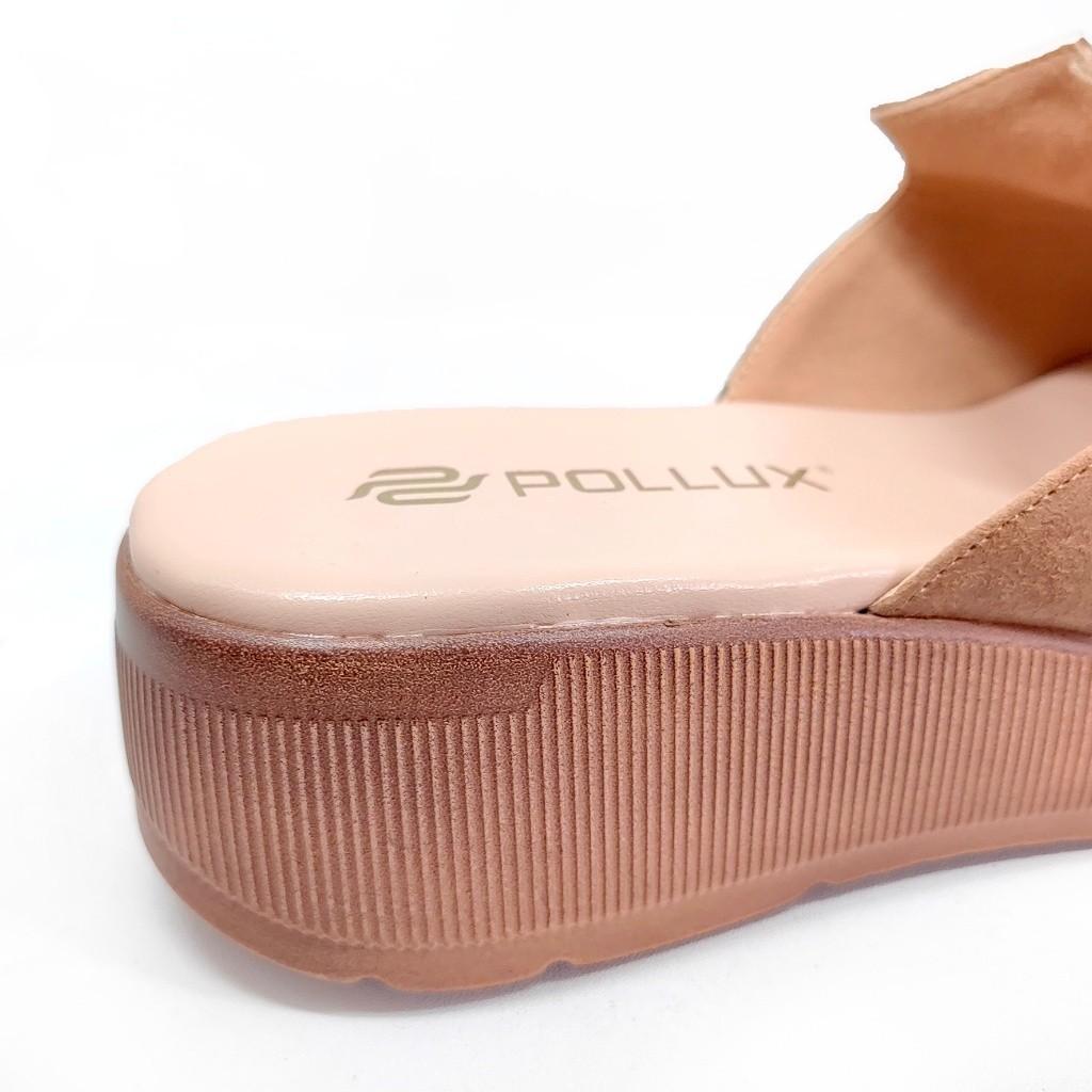 Gambar ke-1 produk POLLUX DAILY WPODQ 23 - SANDAL WEDGES | WEDGES DAILY | WEDGES WANITA BAHAN KULIT