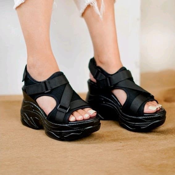 Gambar ke-9 produk Pollux Bold - WPOBQ 20 | Sepatu Sandal Wanita | Sandal Wanita Kulit | Sepatu Sandal Wedges Wanita