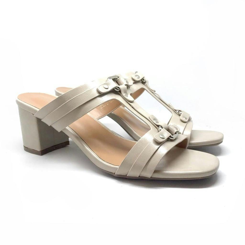 Gambar ke-8 produk MECER WCS MY24 - SANDAL HEELS WANITA | HEELS WANITA KEKINIAN | HEELS CHUNKY