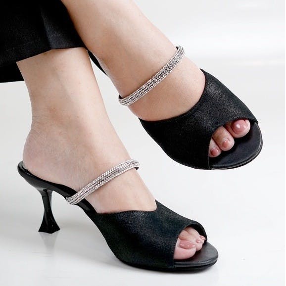 Gambar ke-1 produk SANDAL WANITA HEELS | HEELS PESTA | HEELS 5CM  - POLLUX WPOJU 38