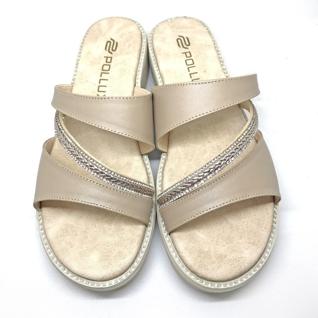 Gambar ke-1 produk SANDAL WEDGES | WEDGES WANITA | SANDAL KULIT WANITA - POLLUX WPOKZ 28