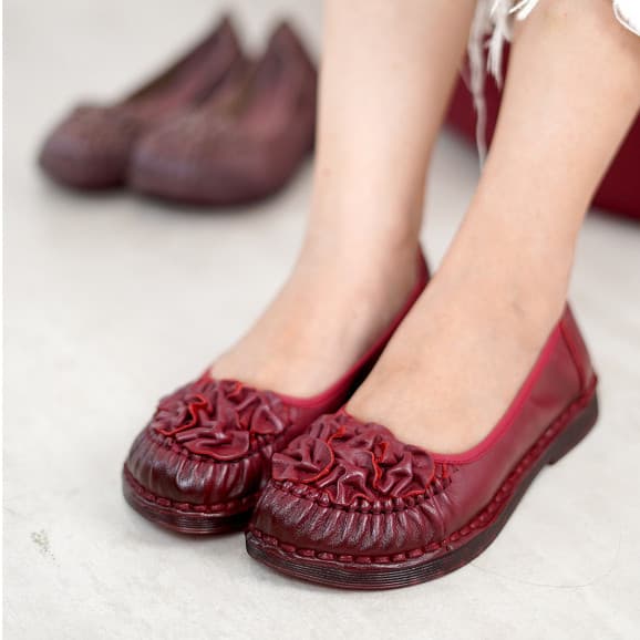 Gambar ke-10 produk Pollux Monday WDQ 2136 - Flat Shoes | Sepatu Flat Wanita Bahan Kulit Asli