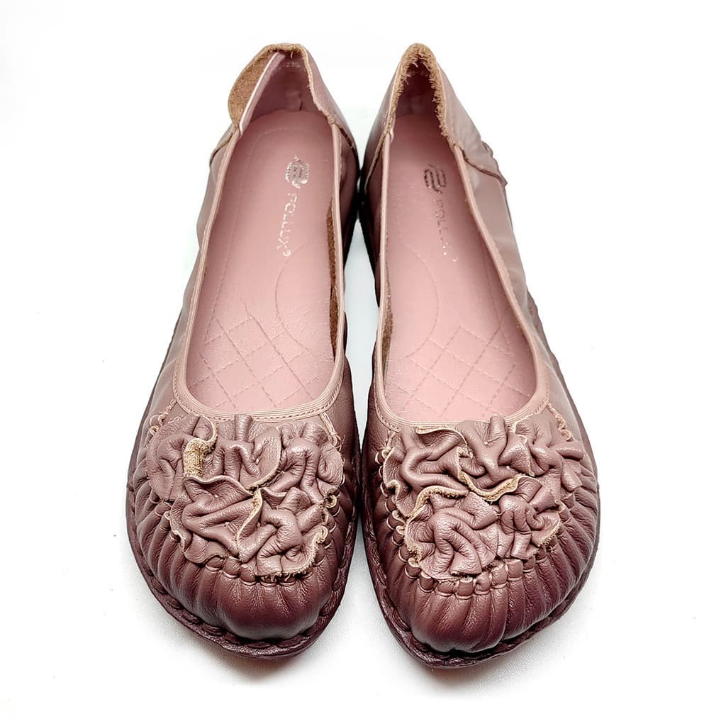 Gambar ke-10 produk Pollux Monday WDQ 2136 - Flat Shoes | Sepatu Flat Wanita Bahan Kulit Asli