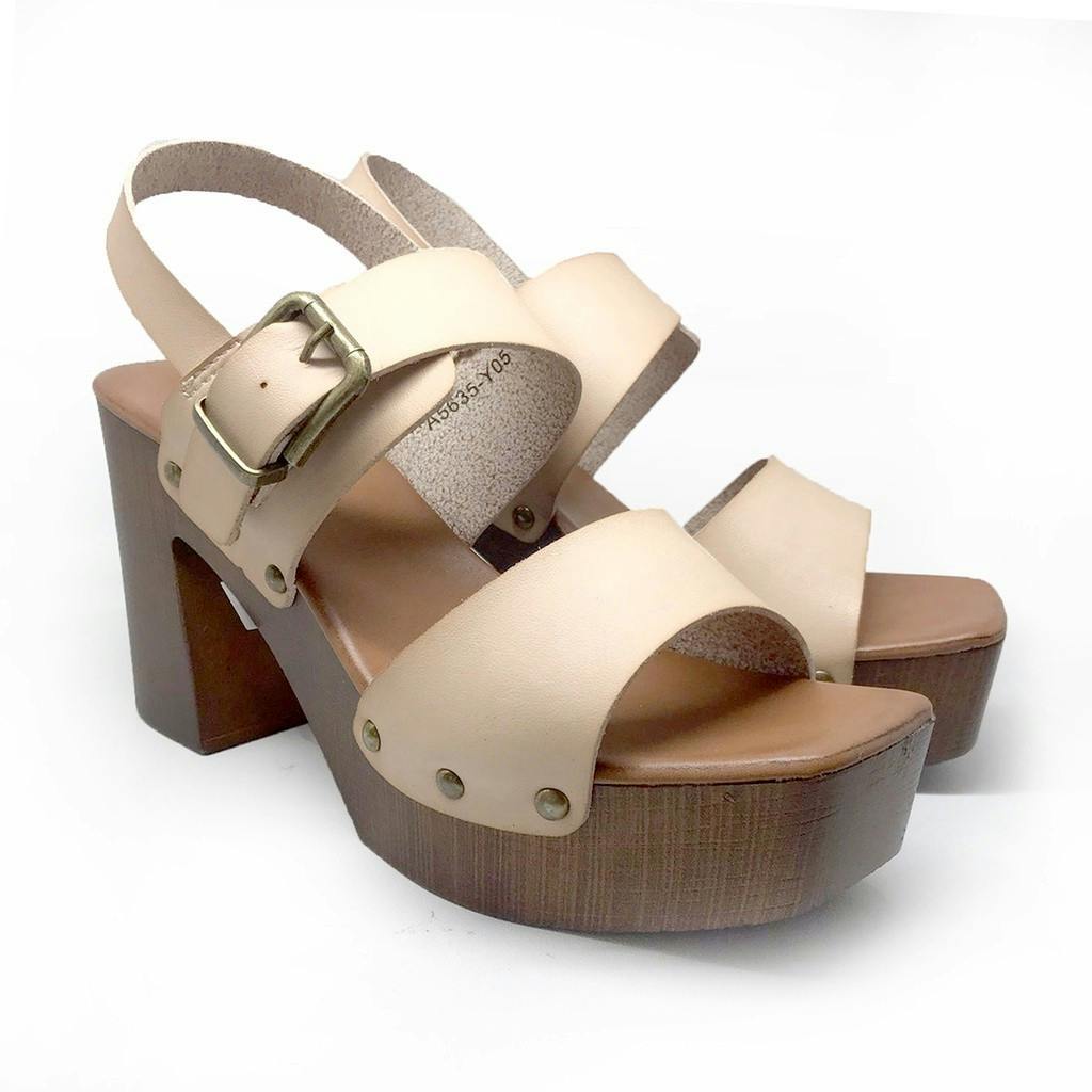 Gambar ke-8 produk MECER WCS5Y 05 - SEPATU HEELS | HEELS WANITA | 10cm heels | heels tahu