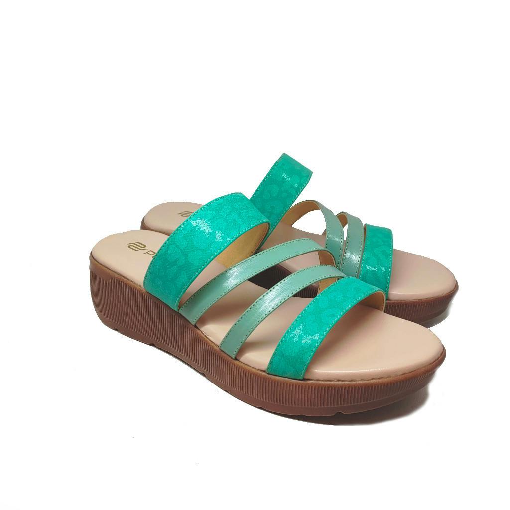 Gambar ke-10 produk POLLUX DAILY WPODQ 28 - SANDAL WEDGES | WEDGES SELOP | WEDGES WANITA BAHAN KULIT