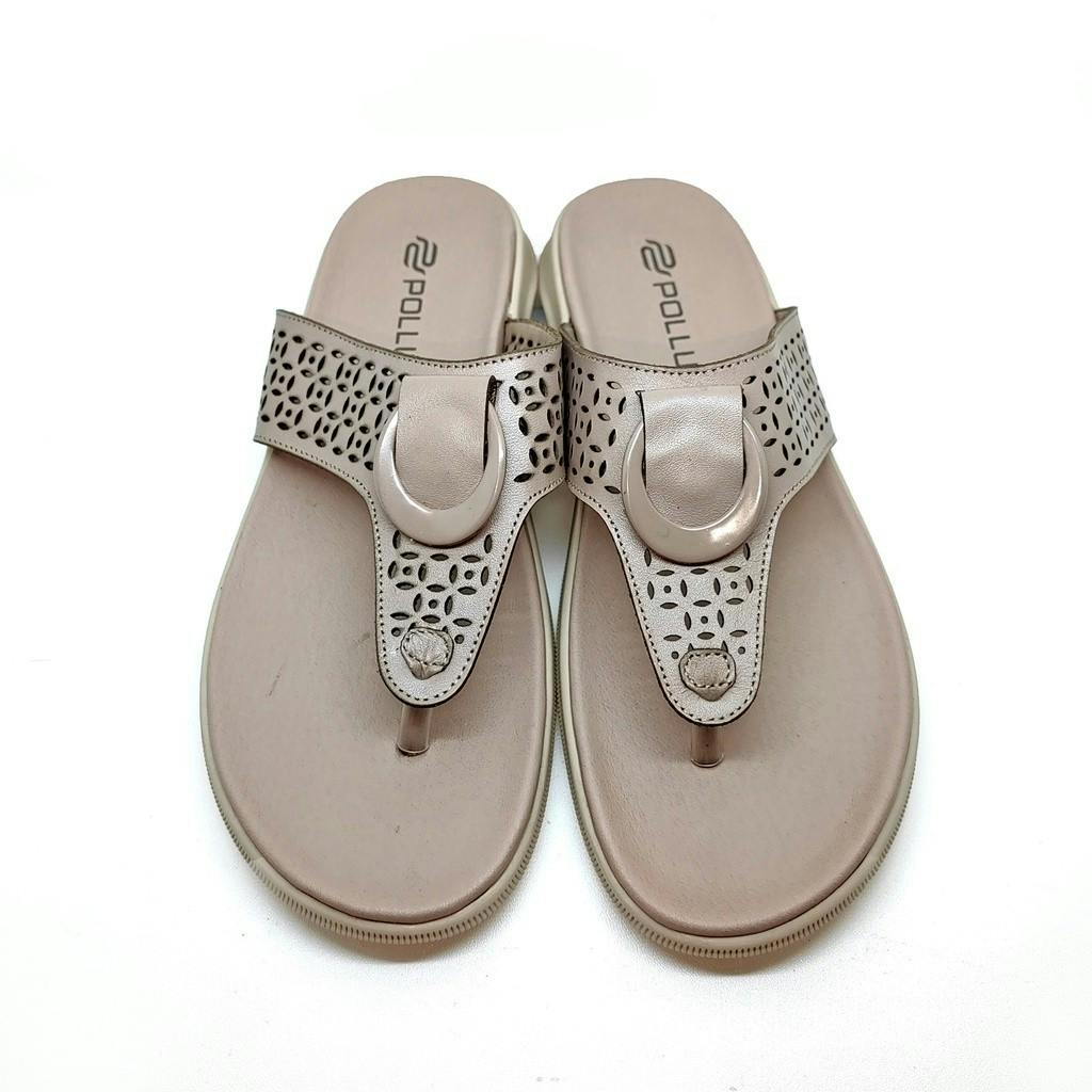 Gambar ke-1 produk SANDAL DAILY | SANDAL FLAT | SANDAL KULIT WANITA - POLLUX WPOBT 20