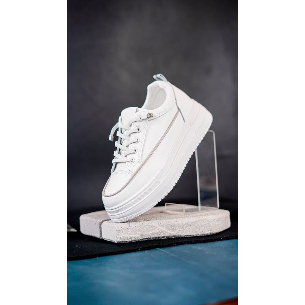 Gambar ke-1 produk Pollux Jinju WDQ D938 - Sepatu Sneakers Putih | Sneakers Putih Wanita Kekinian|