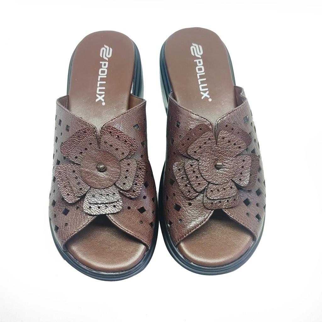 Gambar ke-5 produk POLLUX DAILY WPOBN 06 | SANDAL WEDGES SELOP | SANDAL SELOP WANITA | SANDAL WEDGES WANITA