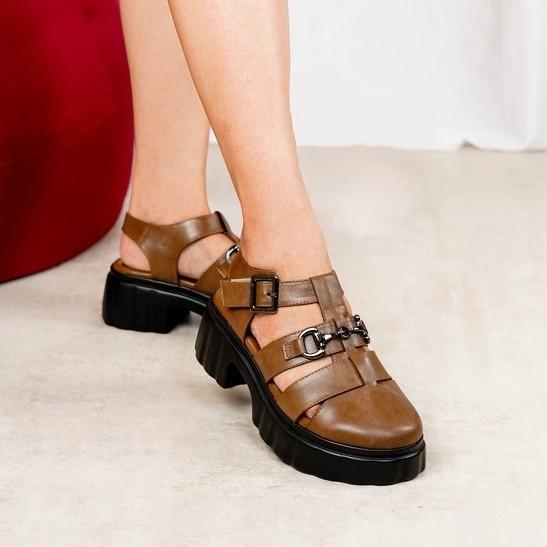 Gambar ke-5 produk POLLUX BOLD WPOJV 21 - SEPATU SANDAL HAK CHUNKY WANITA KEKINIAN