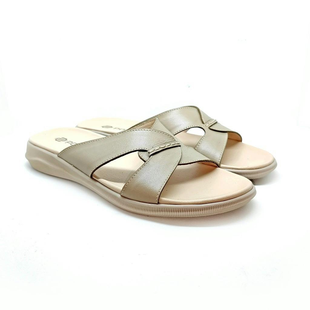 Gambar ke-8 produk SANDAL DAILY | SANDAL FLAT | SANDAL KULIT WANITA - POLLUX WPOBT 14