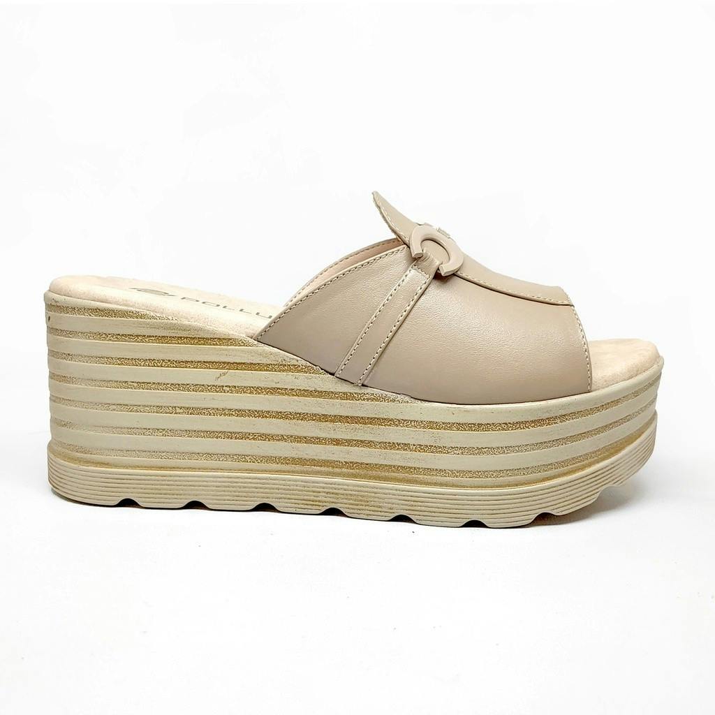 Gambar ke-1 produk POLLUX TERRA PINUS WPOGO 09 - SANDAL WEDGES WANITA | SELOP WEDGES | WEDGES WANITA HAK TINGGI