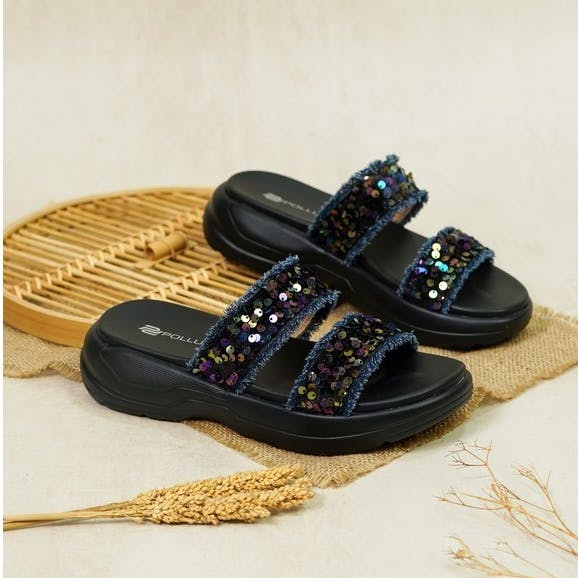 Thumbnail gambar ke-2 produk POLLUX DAILY WPOLP 09 - Sandal Wanita Keren| Sandal Wanita Nyaman Dengan Desain Kekinian