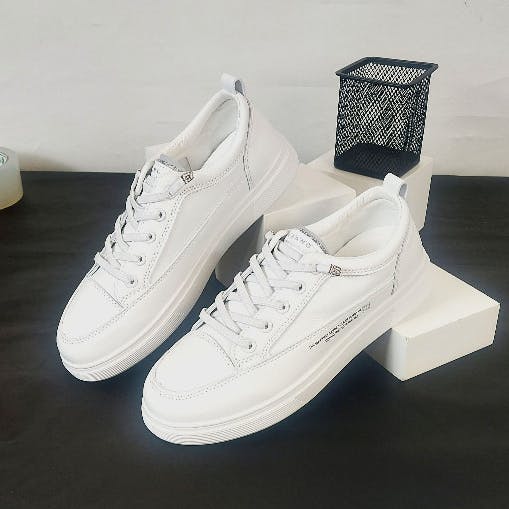 Gambar produk Pollux Jinju WDQ D267 | Sepatu Putih Wanita | Sepatu Sneakers Putih | Sneakers Putih Wanita