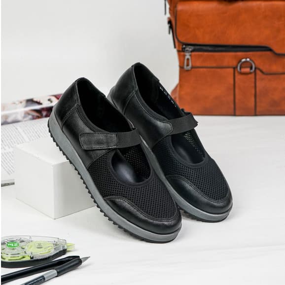 Gambar ke-1 produk Pollux Monday WPODR 08 Flat Shoes Wanita | Sepatu Kerja Wanita | Sepatu Kuliah Pantofel Wanita Kerja