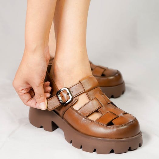 Gambar ke-1 produk POLLUX BOLD WBB 956 - Sepatu Sandal Wanita |  Ssepatu Sandal Bahan Kulit