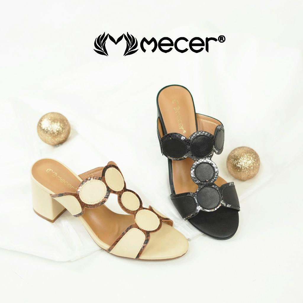 Gambar ke-6 produk MECER CLASSIC WCS M061 - HEELS | SANDAL HEELS | HEELS WANITA BAHAN KULIT