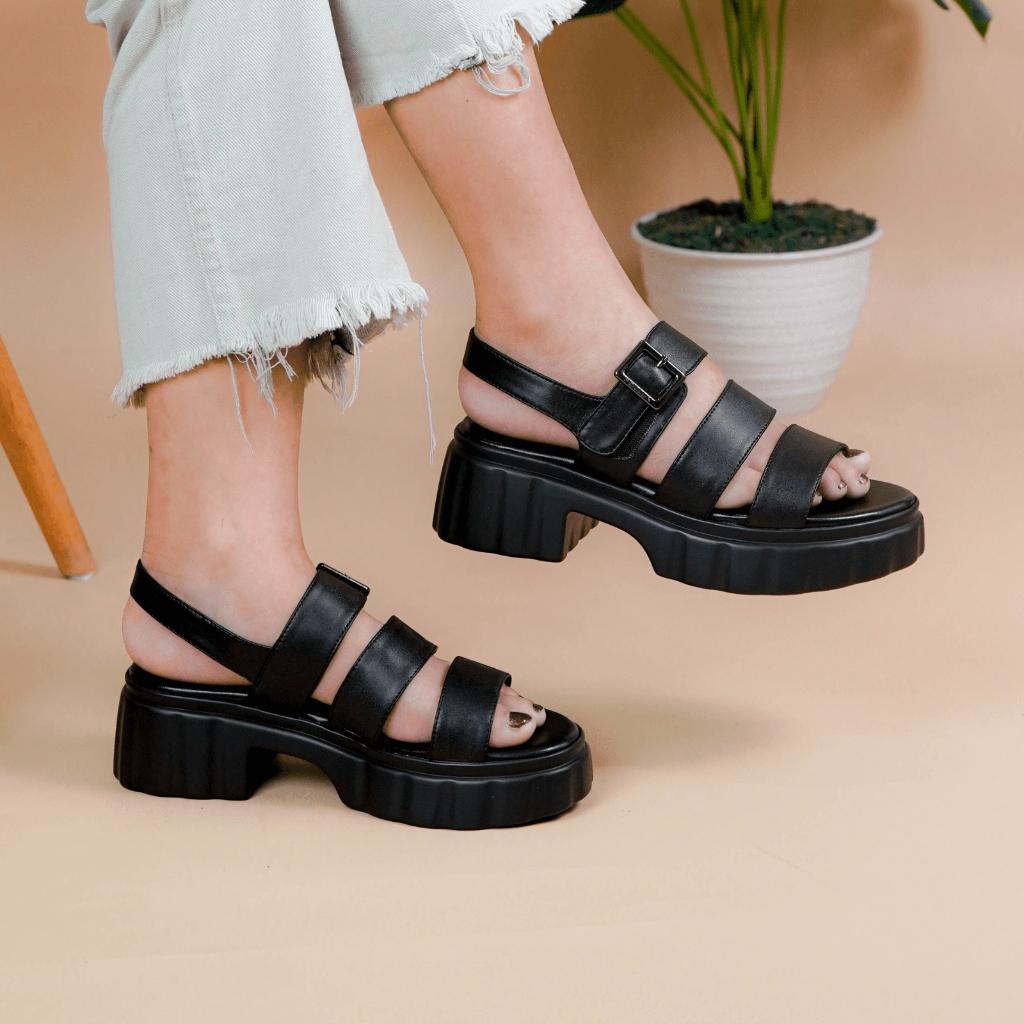 Thumbnail gambar ke-2 produk POLLUX BOLD WPOJV 11 - SEPATU SANDAL WANITA | SEPATU SANDAL PLATFORM