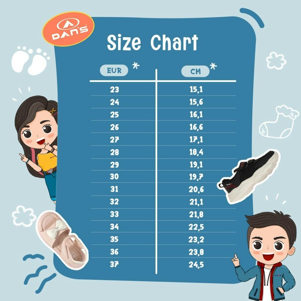 Gambar ke-7 produk Sepatu Sekolah Anak | Sepatu Kats Anak |Sneakers Anak Dans Walden SDAWLD