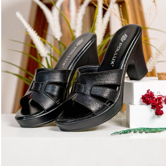 Gambar ke-9 produk Pollux Classic WPOGU 02| WPOGN 12 WPOGZ 60- Sandal Heels Wanita Berbahan Kulit