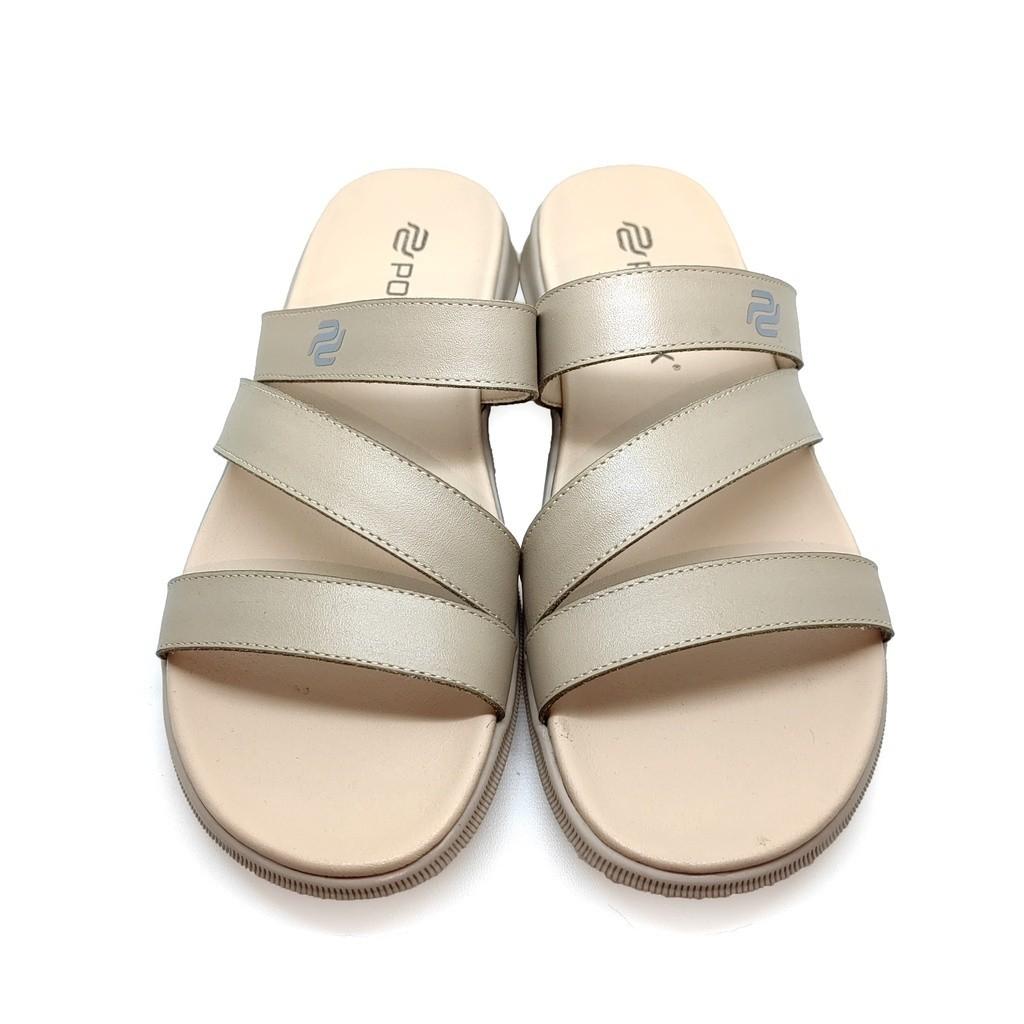 Thumbnail gambar ke-4 produk SANDAL DAILY | SANDAL FLAT | SANDAL KULIT WANITA - POLLUX WPOBT 13