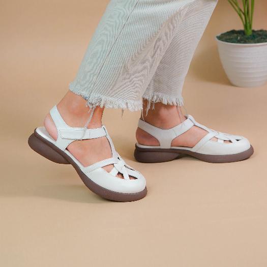 Gambar ke-1 produk Pollux Daily WPOMO 03 SANDAL WEDGES WANITA | SEPATU SANDAL WANITA | SEPATU SANDAL TRAVELING WANITA| SANDAL WANITA BAHAN KULIT