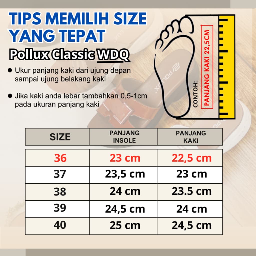 Gambar ke-7 produk Pollux Jinju WDQ 861 - Sepatu Sneakers Wanita Putih Kekinian