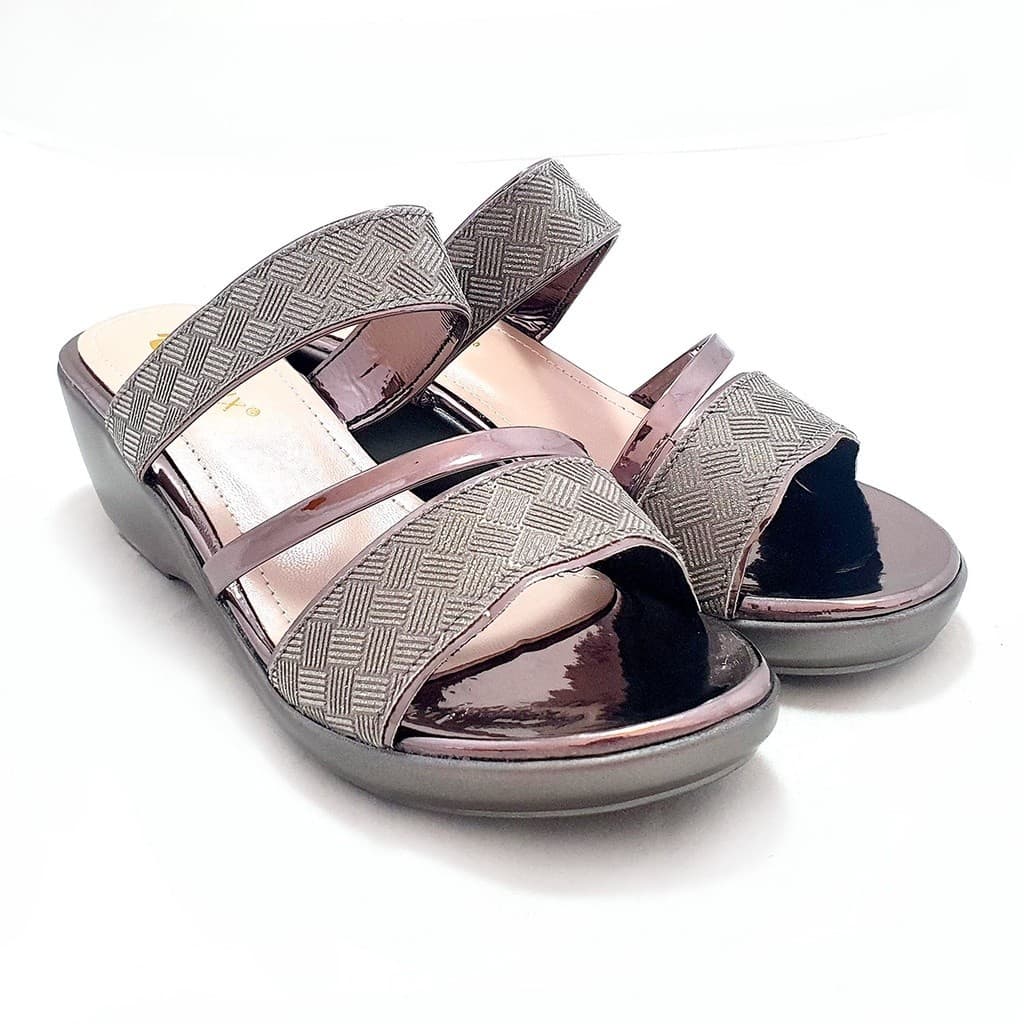 Gambar ke-8 produk Pollux Aurora WDQ 2061 | Wedges Pesta | Selop Wedges | Wedges Wanita