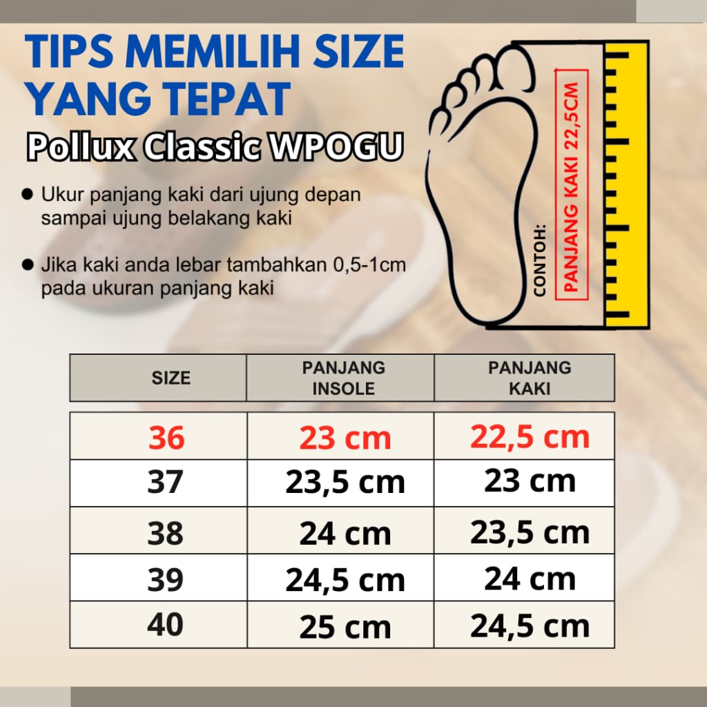 Gambar ke-6 produk Pollux Classic WPOGU 44 - Heels Wanita Kekinian | Sandal Heels | Heels Wanita Bahan Kulit