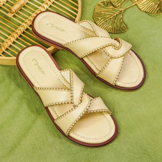 Gambar ke-9 produk Mecer Daily WCS 22Y23 - Sandal Flat Wanita Kekinian | Sandal Teplek | Sandal Slip On Wanita