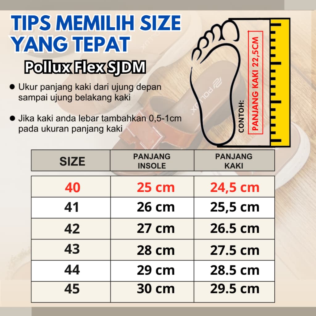 Gambar ke-7 produk Pollux Flex SJD M669 - Sepatu Sneakers Pria | Sneakers Wedges Pria | Sepatu Sport Pria | Sepatu La