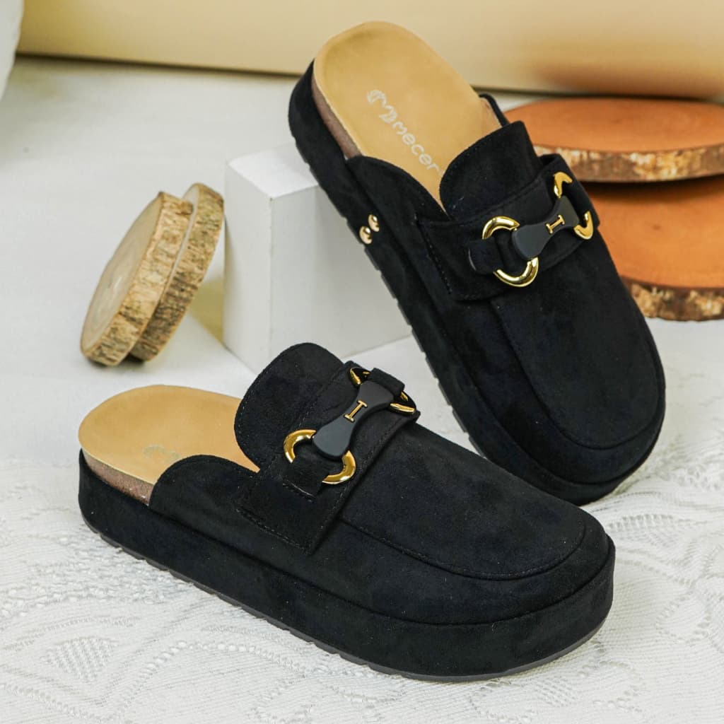 Gambar ke-9 produk Mecer Daily WWH 15112- Sandal Flat Wanita Kekinian | Sandal Daily | Sandal Slip On Wanita