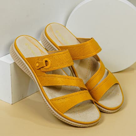 Gambar ke-10 produk Mecer WTX 0619 Sandal Flat | Sandal Daily | Sandal Slip On Wanita