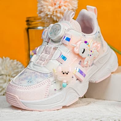 Gambar ke-6 produk Mecer Kids ARH 510 Sepatu Anak Perempuan Kekinian | Sepatu Anak Keren | Sepatu Pesta Anak Karakter Unicorn