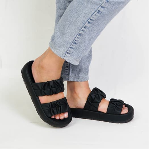 Gambar ke-6 produk Mecer Daily WLY 1316 - Sandal Slide Wanita |Sandal Wanita Kekinian