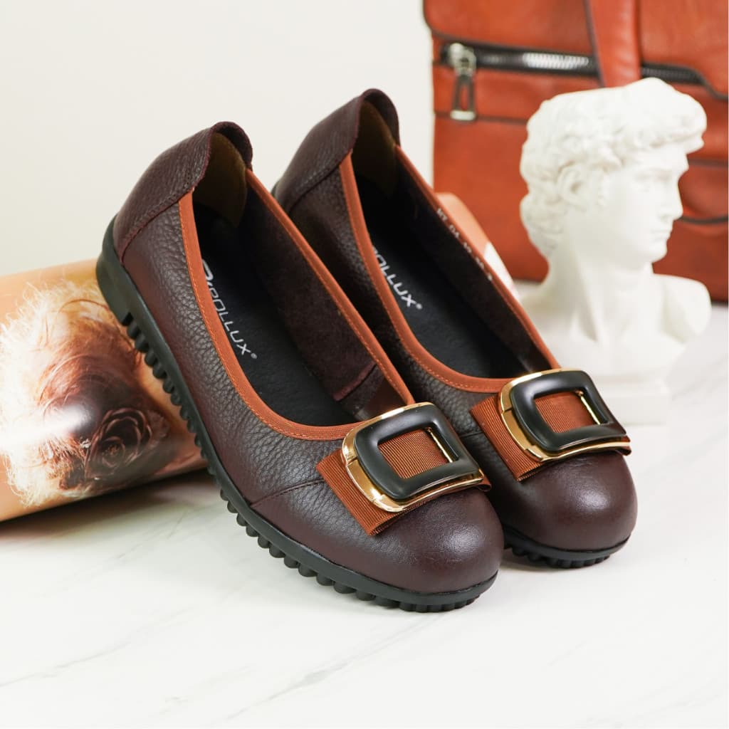 Gambar ke-8 produk Pollux Monday WPOMT 04 - Flat Shoes Pantofel Wanita | Sepatu Kerja Wanita | Sepatu Kantor