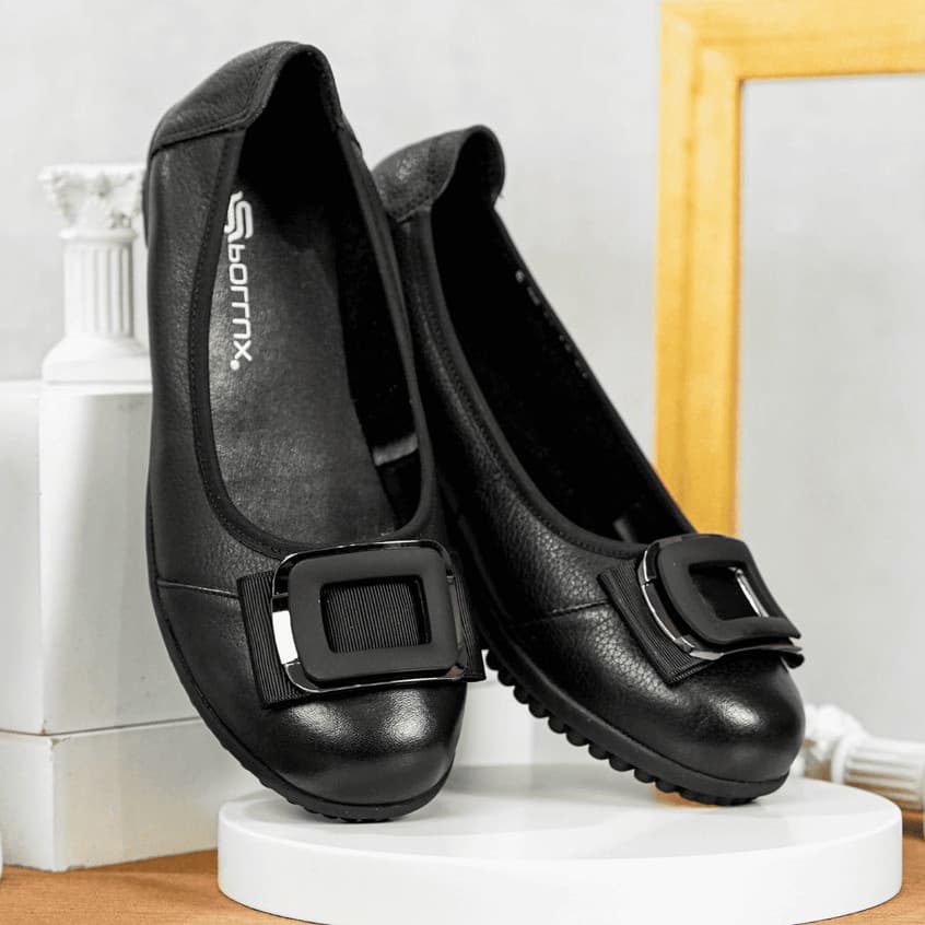 Gambar ke-8 produk Pollux Monday WPOMT 04 - Flat Shoes Pantofel Wanita | Sepatu Kerja Wanita | Sepatu Kantor