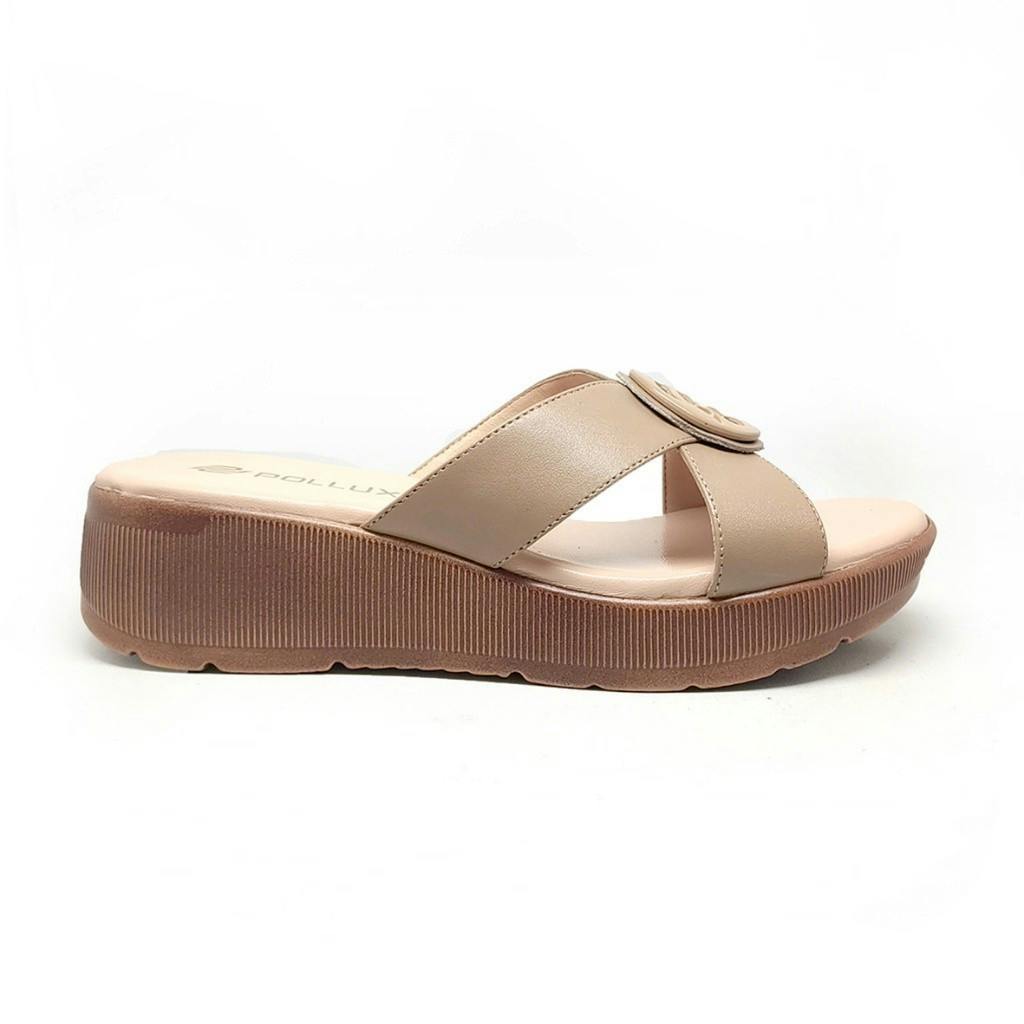 Gambar ke-10 produk POLLUX DAILY WPODQ 26 - SANDAL WEDGES | WEDGES DAILY | SANDAL WANITA BAHAN KULIT