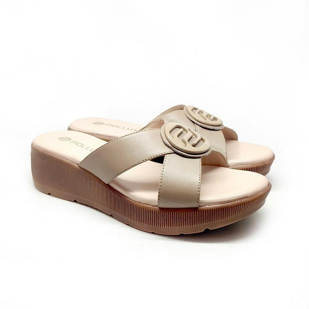 Gambar ke-10 produk POLLUX DAILY WPODQ 26 - SANDAL WEDGES | WEDGES DAILY | SANDAL WANITA BAHAN KULIT