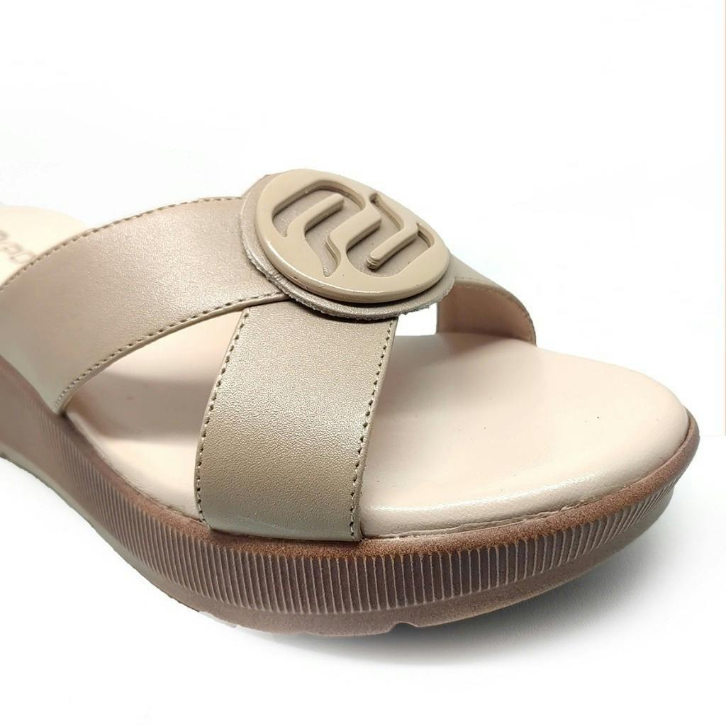 Gambar ke-10 produk POLLUX DAILY WPODQ 26 - SANDAL WEDGES | WEDGES DAILY | SANDAL WANITA BAHAN KULIT