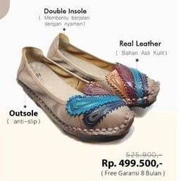 Gambar ke-7 produk POLLUX MONDAY WDQ 0218 - FLAT SHOES | SEPATU FLAT WANITA BAHAN KULIT