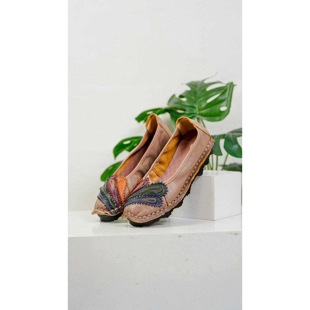 Gambar ke-7 produk POLLUX MONDAY WDQ 0218 - FLAT SHOES | SEPATU FLAT WANITA BAHAN KULIT