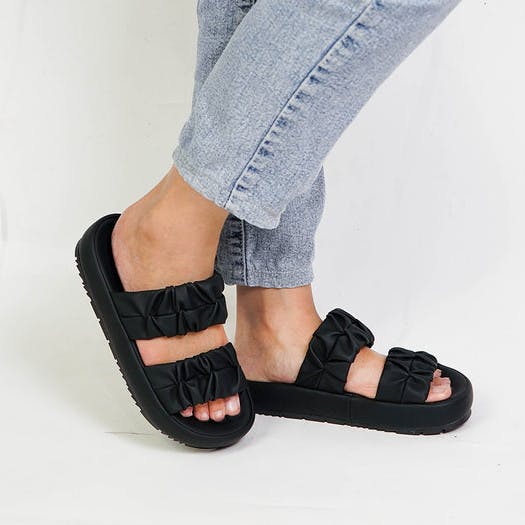 Gambar produk Mecer Daily WLY 1316- Sandal Wanita Kekinian| Sandal Wanita Nyaman Empuk Dan Ringan