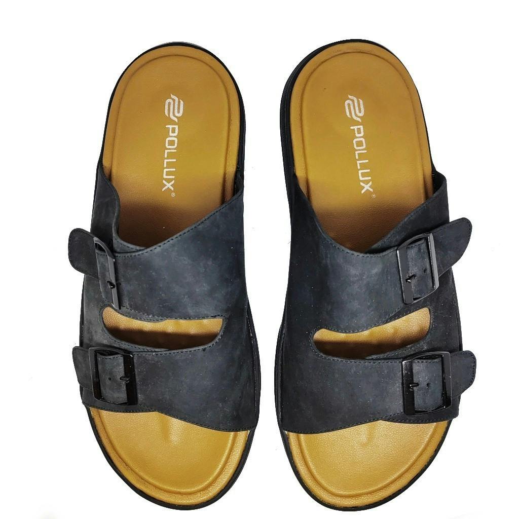 Gambar ke-1 produk SANDAL KULIT PRIA BAHAN KULIT ASLI - POLLUX PPOCR 06