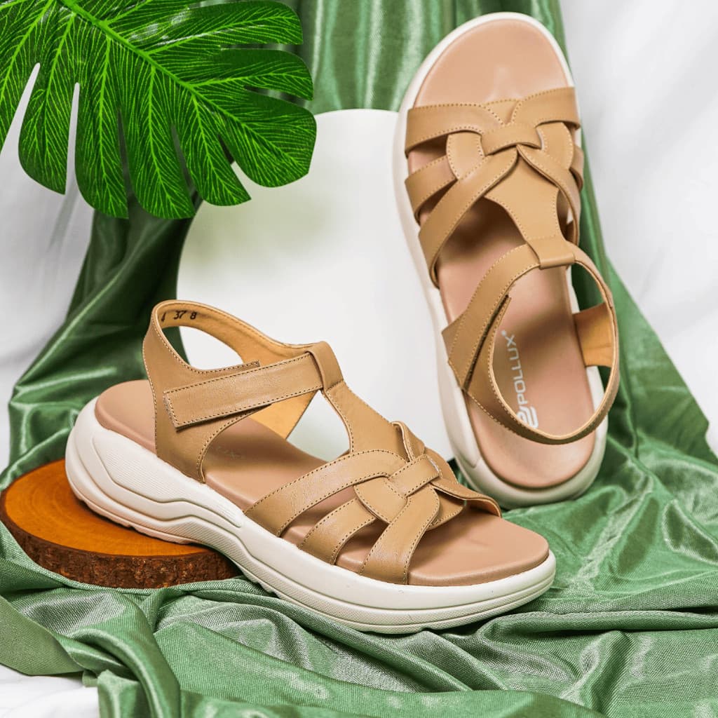 Thumbnail gambar ke-5 produk Pollux Daily WPOLP 04 - Sandal Wanita Keren | Sandal Wanita Nyaman Kekinian | Sepatu Sandal Daily